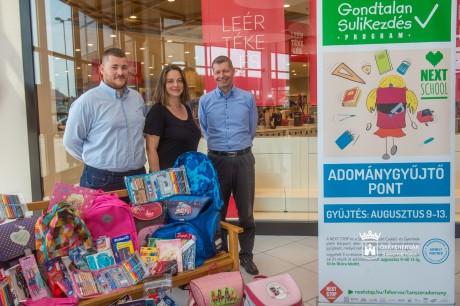 Gondtalan iskolakezdés - negyven családnak elegendő tanszer gyűlt össze